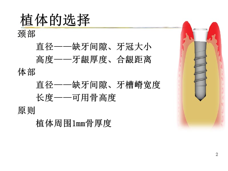 种植区骨量不足的处理.ppt_第2页