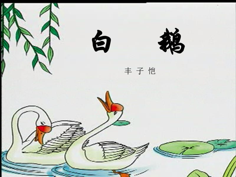 人教版小学语文《白鹅》课件.ppt_第2页