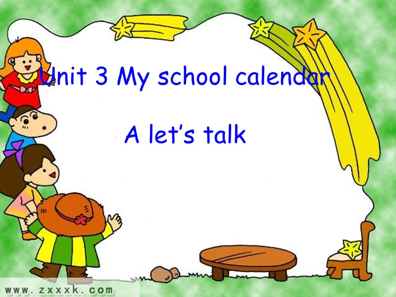 PEP小学英语五年级下册《Unit 3 My school calendar》课件.ppt_第1页