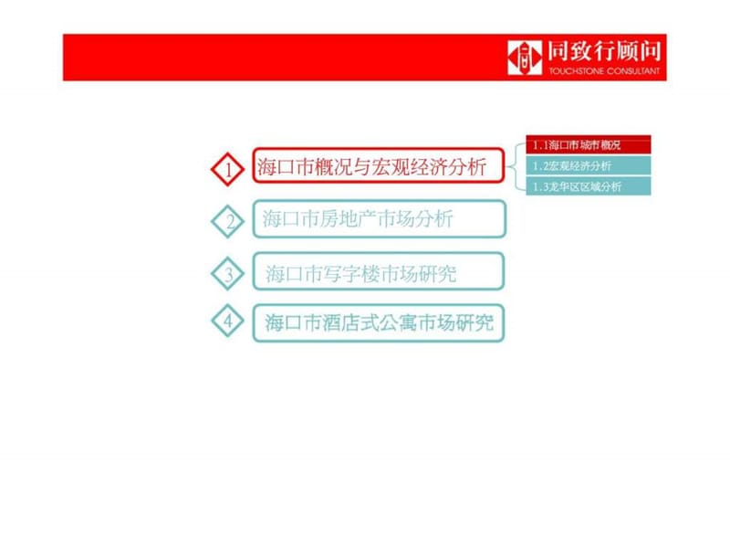 同致行_海口市商务项目市场调研报告2011年前期策划.ppt_第3页