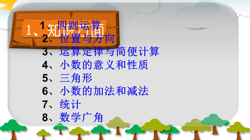 小学四年级下期家长会课件数学.ppt_第2页