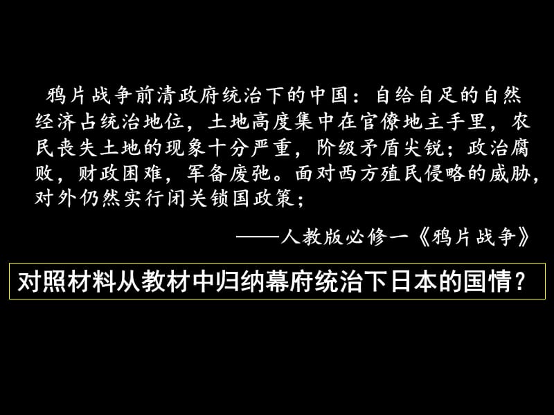 人教版高中历史选修1《明治维新》教学课件.ppt_第3页