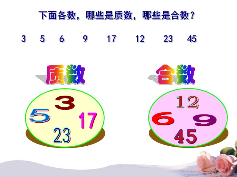 人教版小学数学五年级下册《质数和合数》课堂课件.ppt_第3页