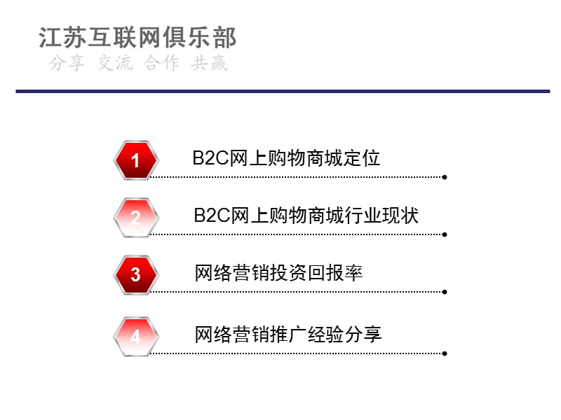 B2C网上购物商城 网络营销经验分享.ppt_第2页