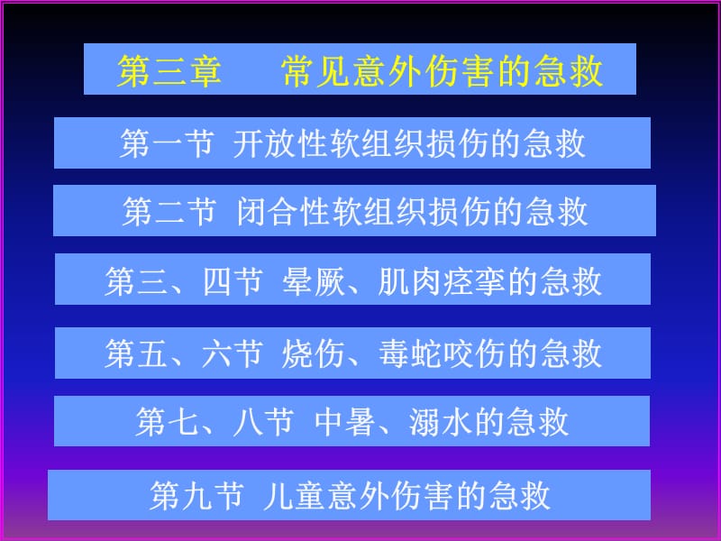 常见意外伤害的急救.ppt_第1页