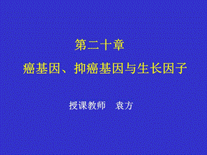 癌基因与抑癌基因.ppt