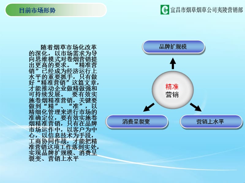 市烟草烟草公司营销部 ：精准营销的初探.ppt_第2页