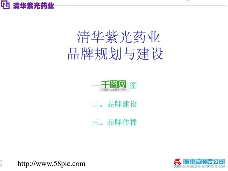 清华紫光品牌管理PPT模板.ppt.ppt_第1页