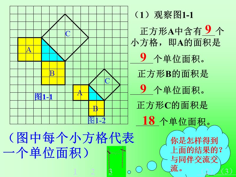 北师大版初中数学八年级上册精品课件《探索勾股定理》.ppt_第2页