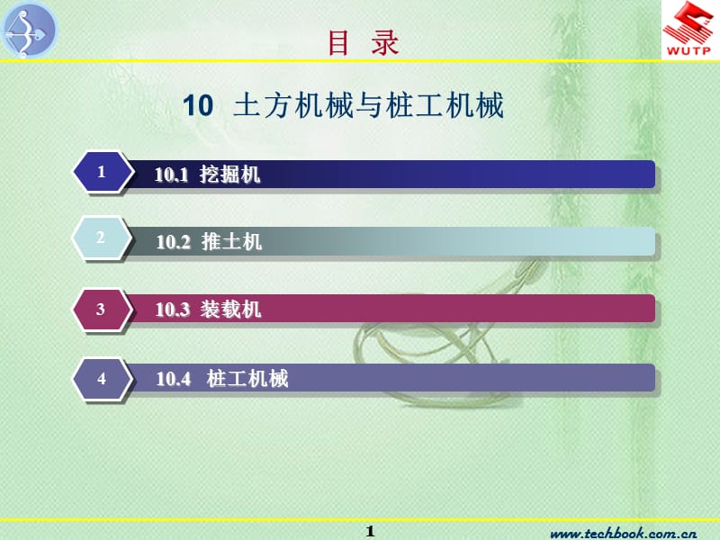 《建筑施工机械》10土方机械.ppt_第1页