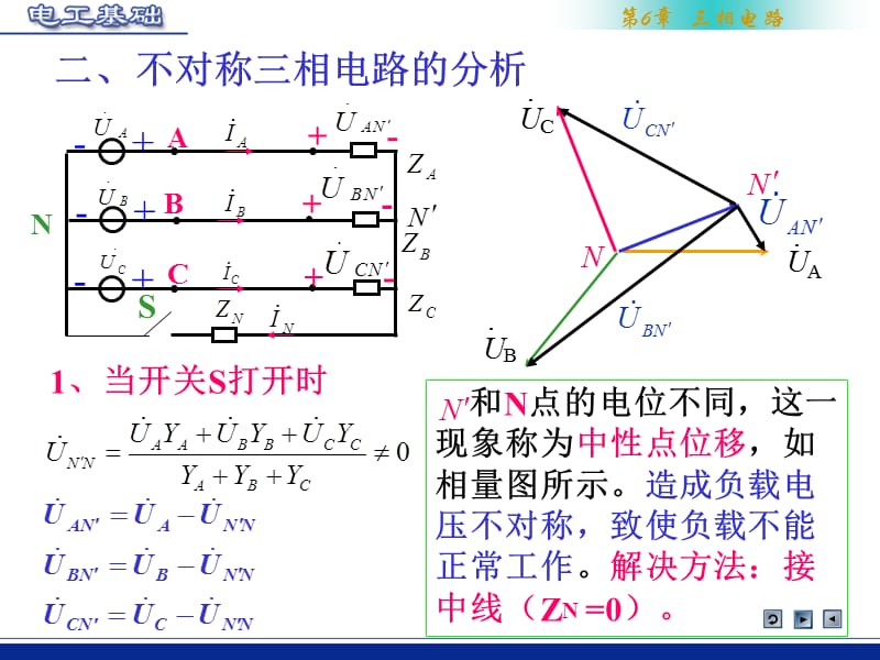 不对称三相电路的特点及分析.ppt_第2页