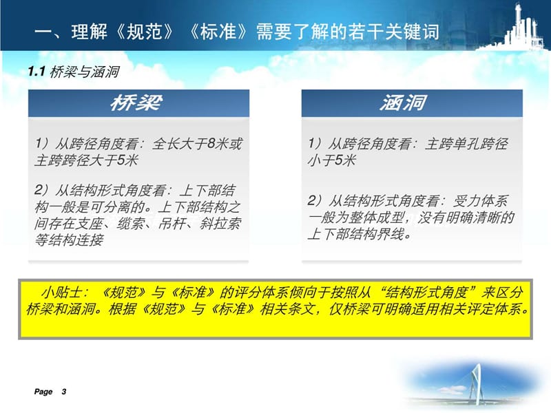 [宝典]新旧公路桥梁养护标准评分规矩比拟.ppt_第3页