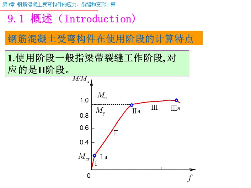 9 钢筋混凝土受弯构件的应力、裂缝和变形计算.ppt_第2页