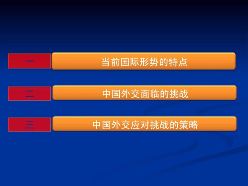 当前的国际形势与中国外交面临的挑战20111111.ppt_第3页