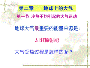 第一节冷热不均引起的大气运动.ppt