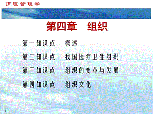 护理管理学第四章组织_图文.ppt