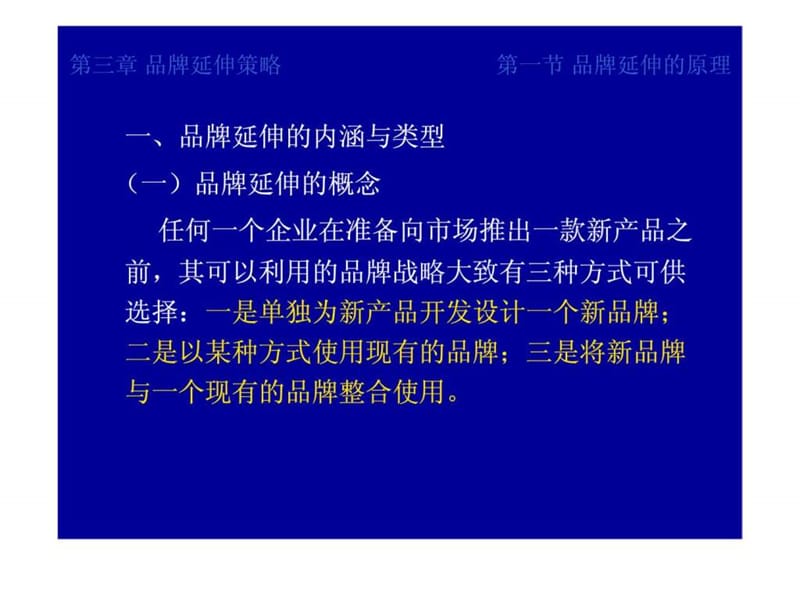 广告实施与策略第三章品牌延伸策略.ppt_第3页