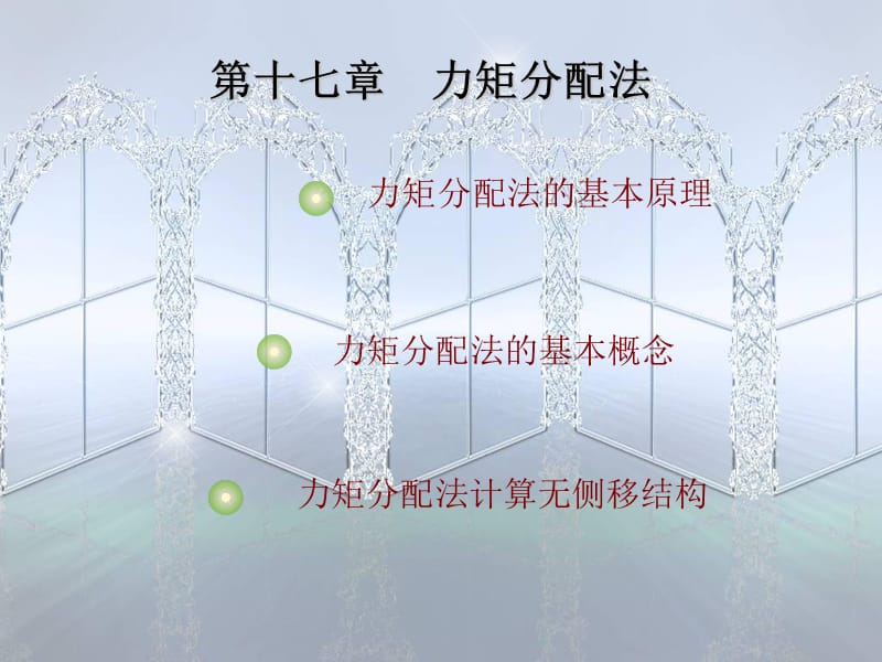 第十七章力矩分配法--精品PPT课件.PPT_第1页