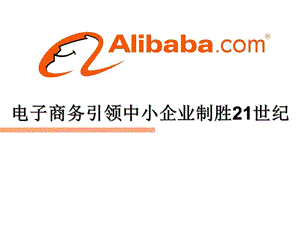 电子商务引领中小企业制胜21世纪.ppt