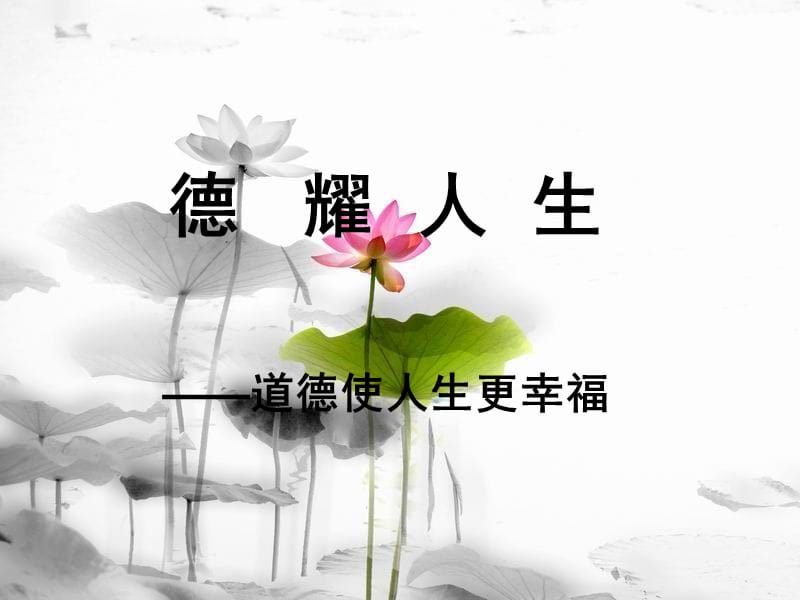 德耀人生ppt课件.ppt_第2页