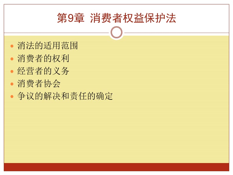 第9消费者权益保护法.ppt_第1页