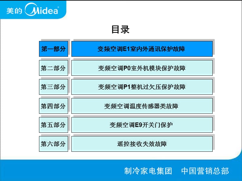 美制冷中国营销总部售后管理部2010年09月.ppt_第3页