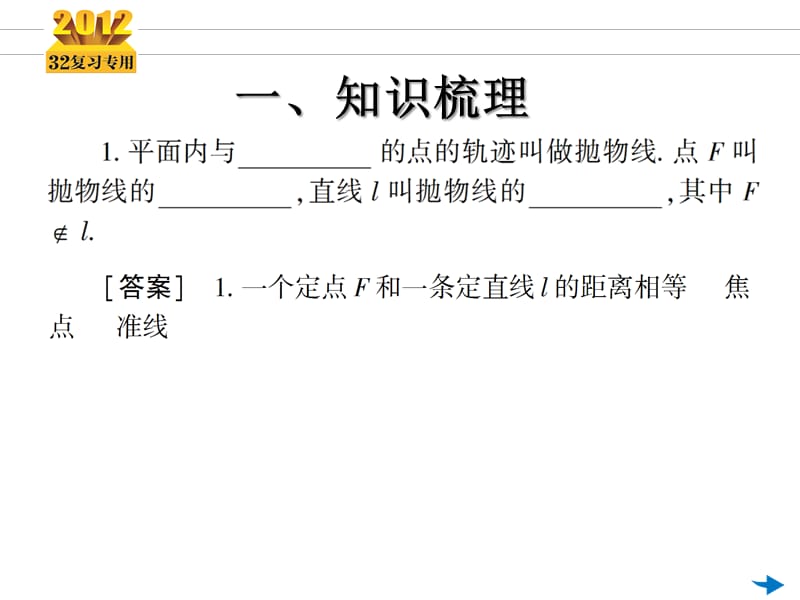 第44讲抛物线ppt课件.ppt_第3页