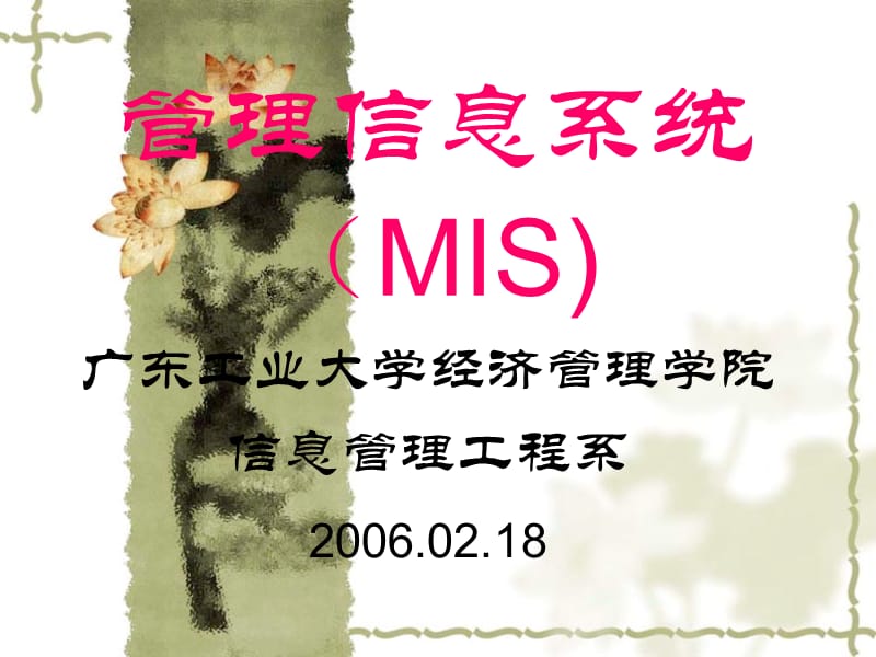 管理信息系统MIS.ppt_第1页