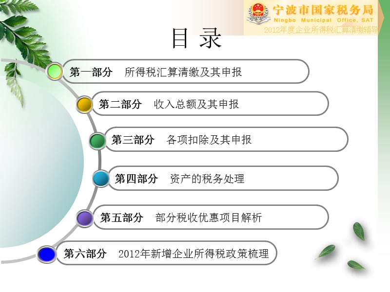 度企业所得税汇算清缴培训辅导.ppt_第2页