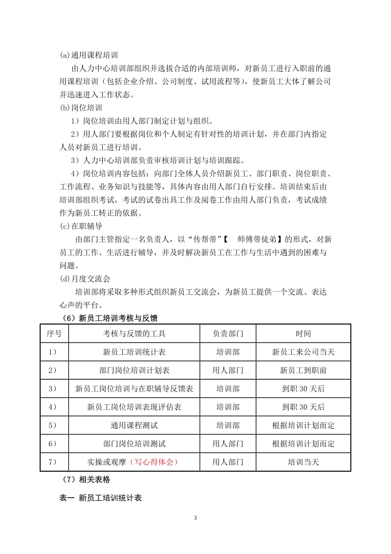 企业培训管理制度(全新版).doc_第3页