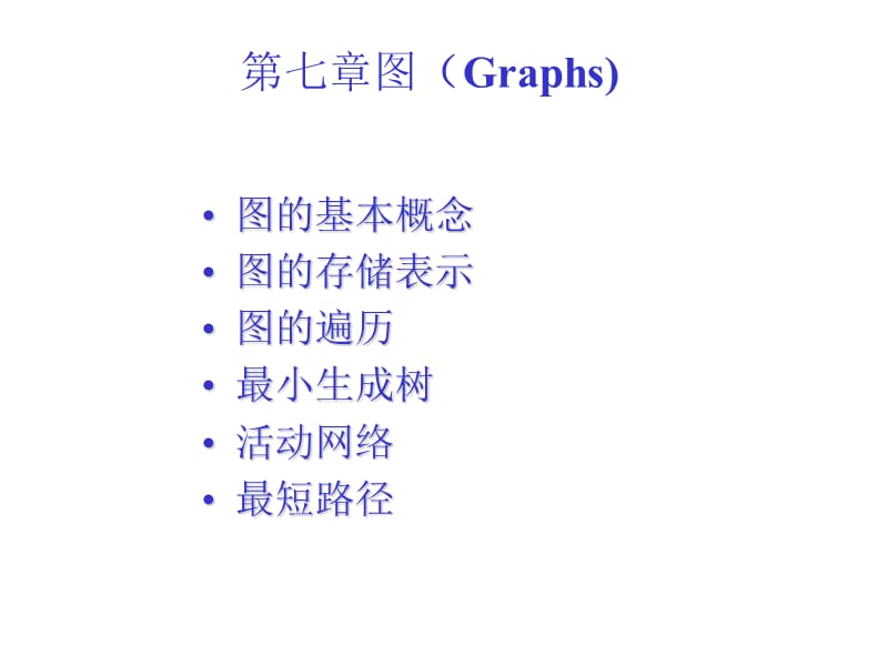 第八章图GraphsTheeighthchapterGraphs.ppt_第1页