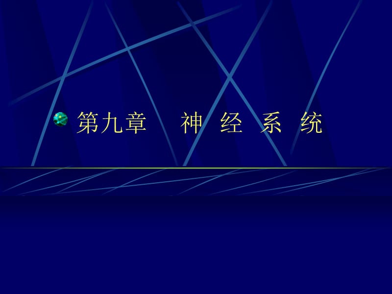 九章神经系统.ppt_第1页