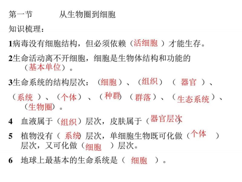 高一生物必修1期末全册复习课件_图文_1733777691.ppt_第2页