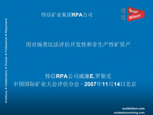 伟信矿业集团RPA公司.ppt