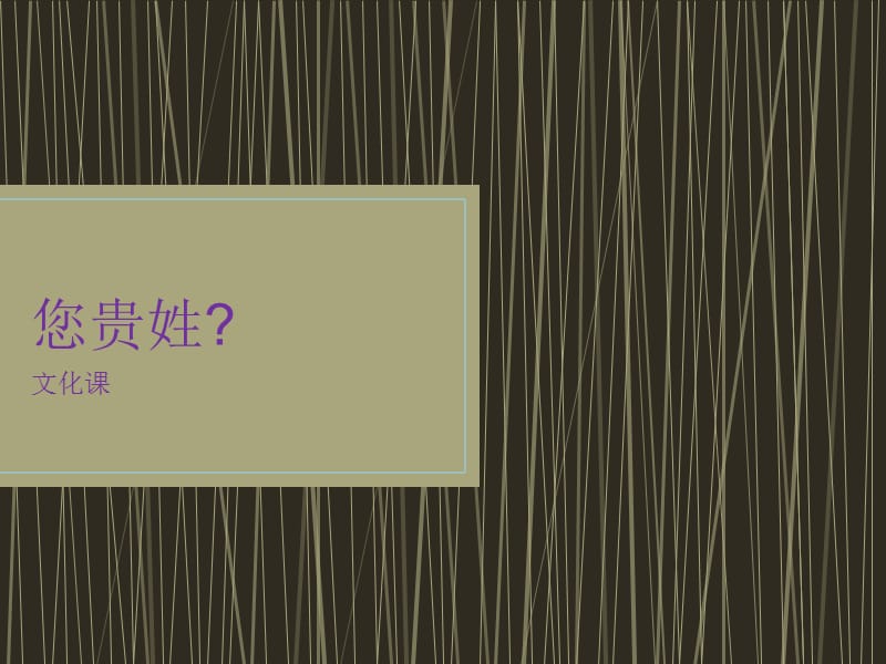 您贵姓.ppt_第1页