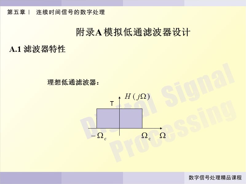 理想低通滤波器.ppt_第1页