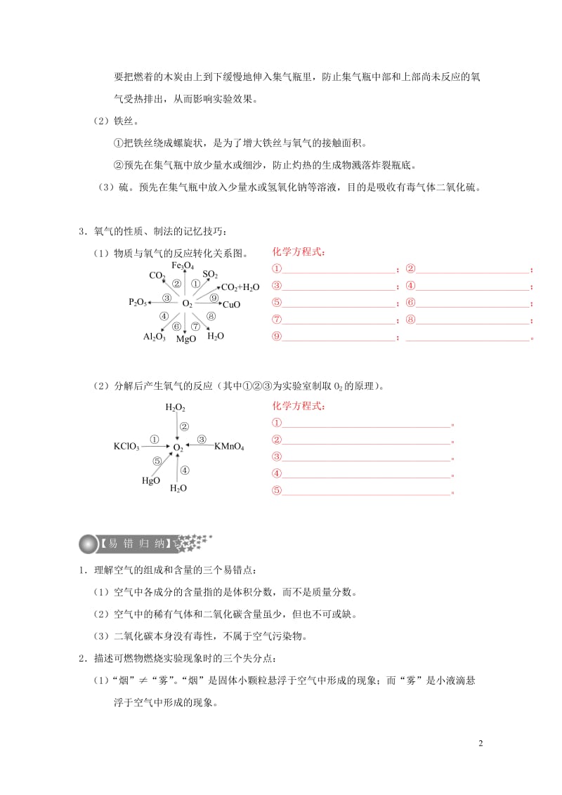 广东专版2017年中考化学二轮复习考点1空气氧气学案无答案2017072421.doc_第2页