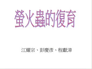 江耀宗彭庆彦程献漳.ppt