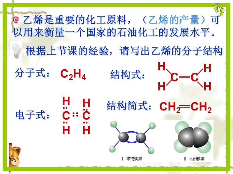 根据上节课的经验请写出乙烯的分子结构.ppt_第2页