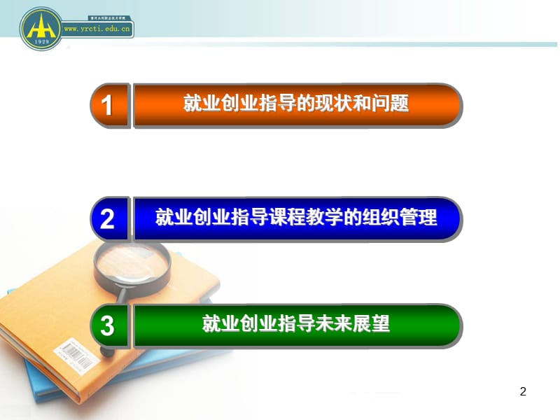 高职高专就业创业指导课程教学专题课件.ppt_第2页