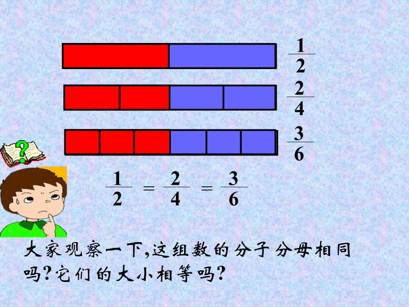 妈妈买了一个西瓜回来给全家人消暑妈妈打算这样进行分配.ppt_第2页