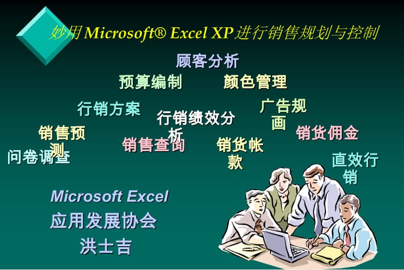 妙用MicrosoftregExcelXP进行销售规划与控制.ppt_第1页