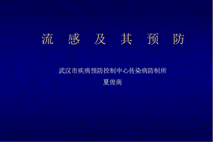 流感及其预防.ppt