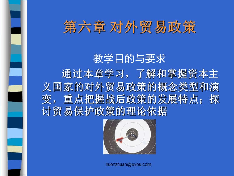 六章节对外贸易政策.ppt_第1页