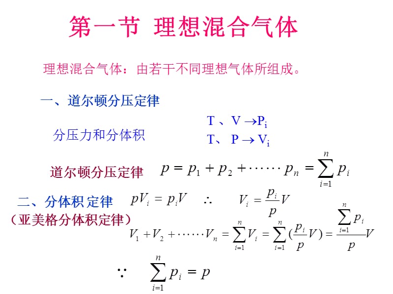 七章节理想混合气体和湿空气.ppt_第3页