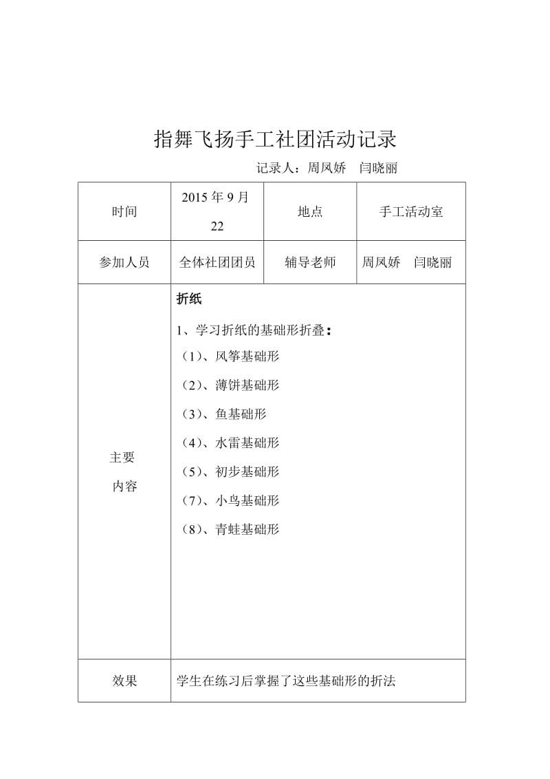 2019年手工社团活动记录精品教育.doc_第2页