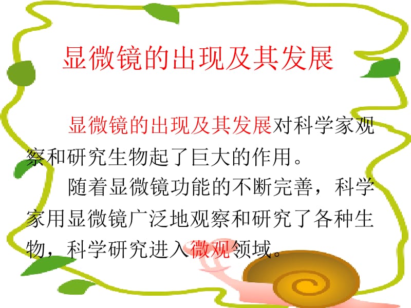 七年级生物上册_练习使用显微镜_课件.ppt_第2页