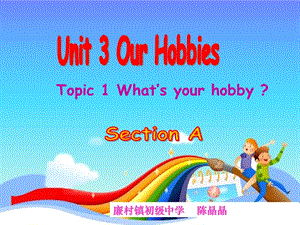 2019年廉村陈晶晶八上Unit3Topic1SectionA精品教育.ppt