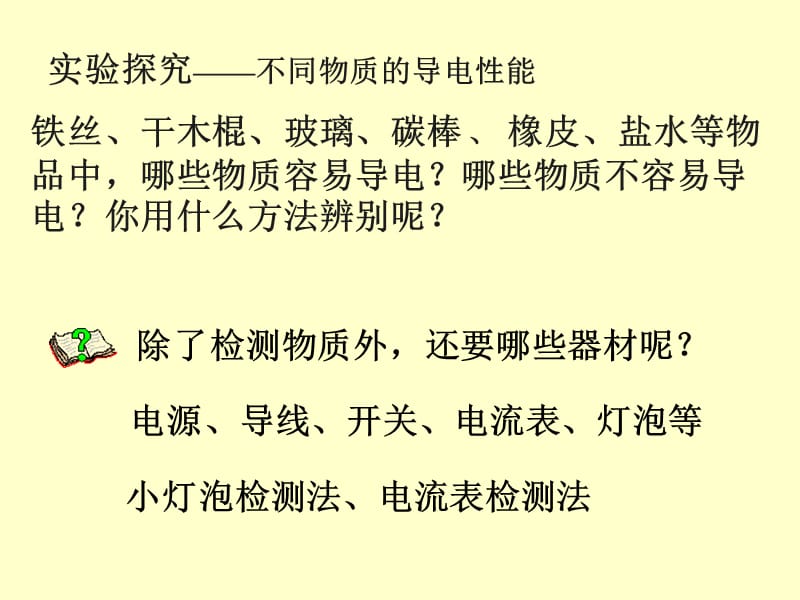 2019年探究不同物质的导电性能精品教育.ppt_第3页