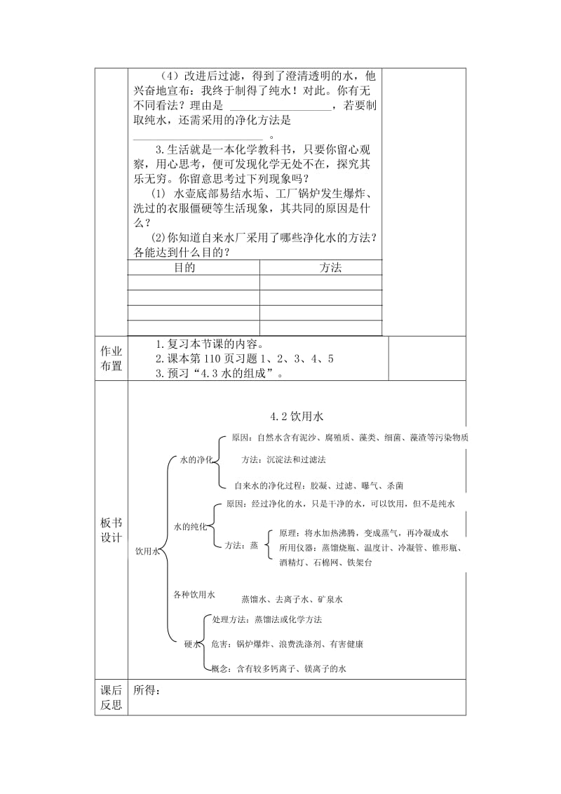 2019年饮用水教学设计精品教育.doc_第3页